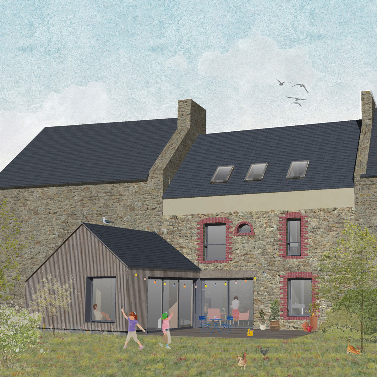 VIEILLES PIERRES, JEUNES POUSSES